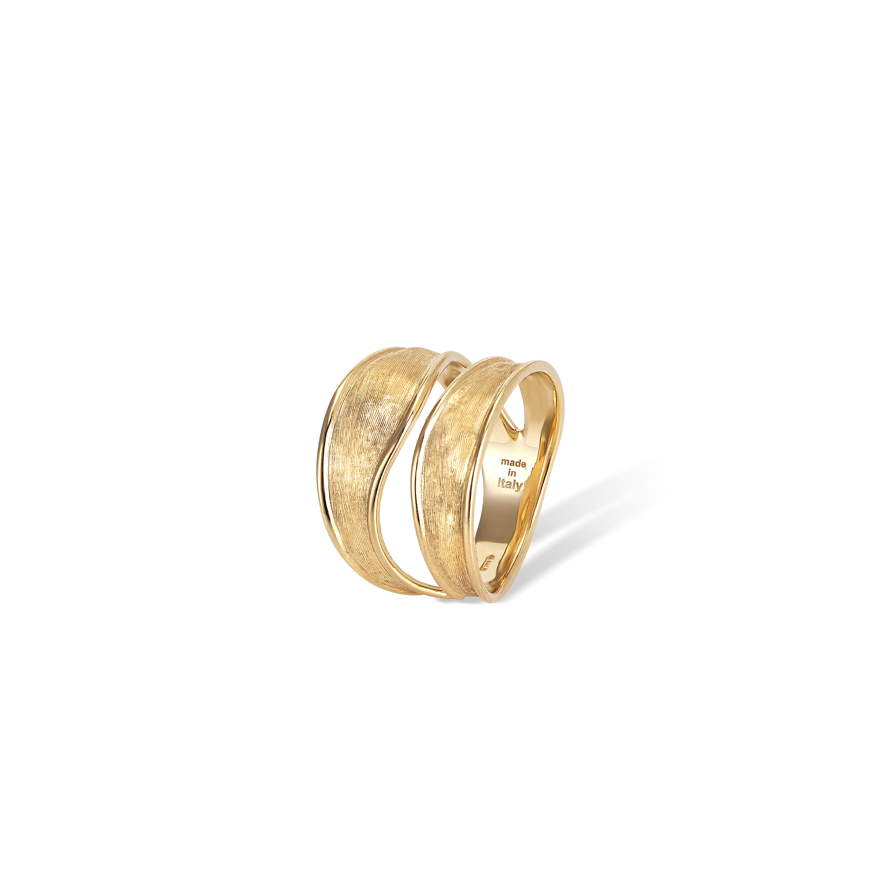 Marco Bicego 18K Yellow Gold Lunaria Fashion Ring Size 7